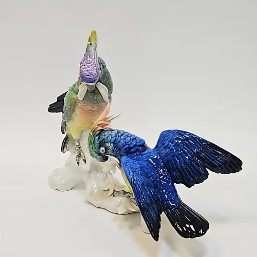 Пара какаду сидящая на стилизованной ветке Карл Энс - View 5