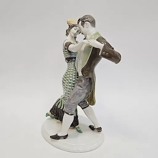 Статуэтка танцующая пара КPМ Берлин арт-нуво - View 2