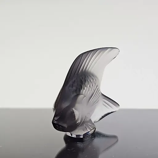 Хрустальная рыбка серого оттенка - View 7