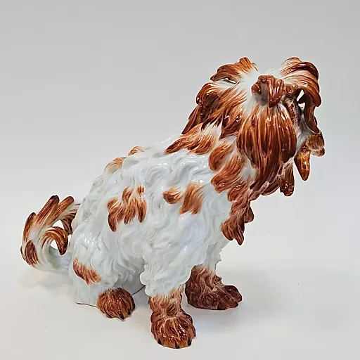 Фигурка Болонка 1924-34г модель Иогана Иоахима Кендлера - View 4