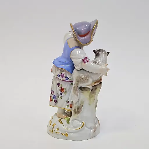 Статуэтка Девочка с ягненком 1934-1942 гг - View 4