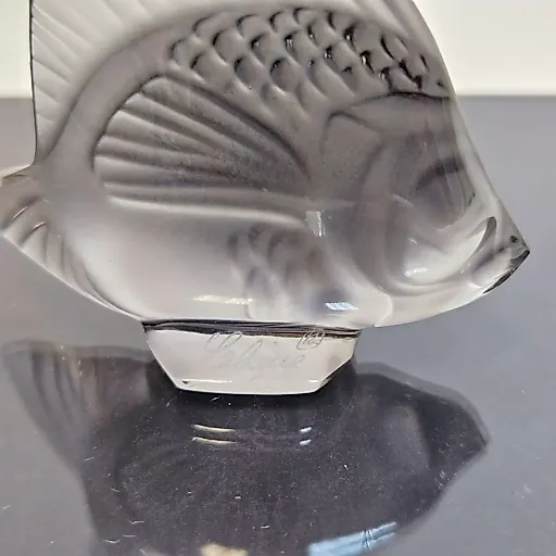 Хрустальная рыбка серого оттенка - View 10