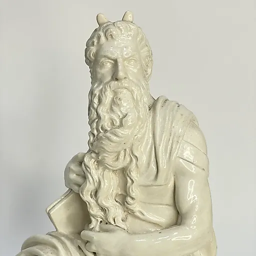 Фигурка «Моисей» фаянс вторая половина 18 века Италия - View 2