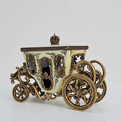 Статуэтка Карета в стиле рококо конец 19 века - View 3