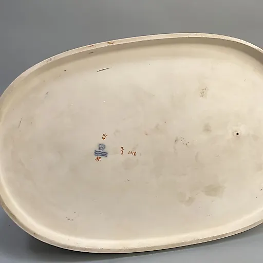 Уникальная статуэтка Печаль Герхарда Хеннинга 1918 г Дания - View 6