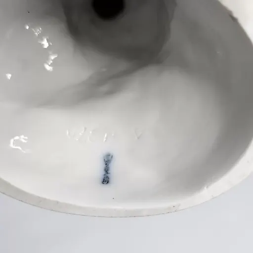 Белая статуэтка "Сидящая девочка с цветами" КРМ 1800-10е гг - View 5