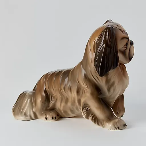 Старинная статуэтка «Пекинес» - View 3