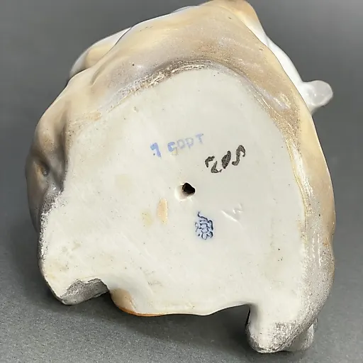 Скульптура «Медведь с контрабасом» из скульптурной группы «Квартет» . Воробьев. ЛФЗ/ СССР - View 6