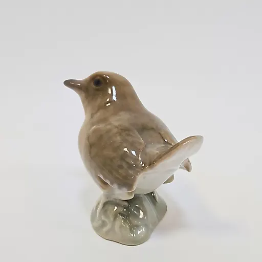 Статуэтка птицы Воробей Bing & Grondahl — фарфоровая фигурка датской фабрики 1853 года - View 2