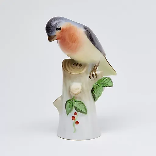 Фигурка "Птичка на пне с ягодками" - View 2