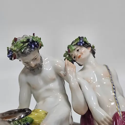 Скульптура "Силенус верхом на осле с вакханкой" 1900-20е гг - View 6