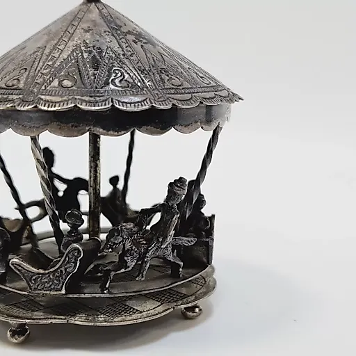 Карусель серебро 91,5гр - View 5