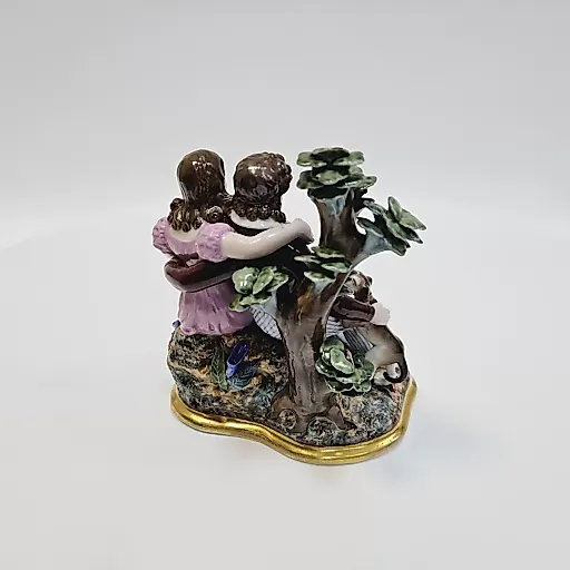 Фарфоровая скульптурная композиция "Поль и Виргиния с собакой Фидель" - View 4