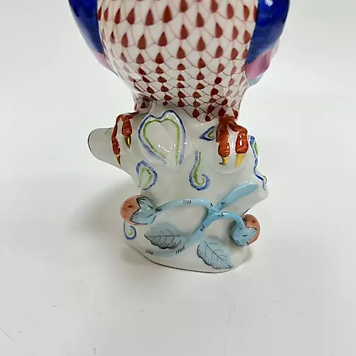 Фигурка Попугай Херенд дизайн fishnet - View 6