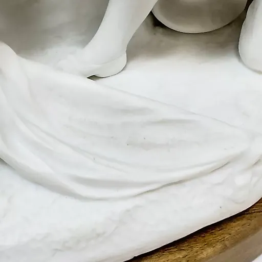 Скульптурная группа "Добрый старик" из бисквита Франция 1880 гг - View 11