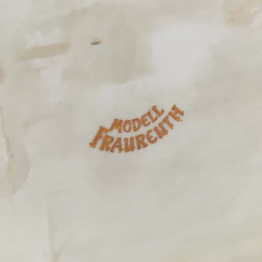 Антикварная фарфоровая статуэтка "Вакханка" - View 5