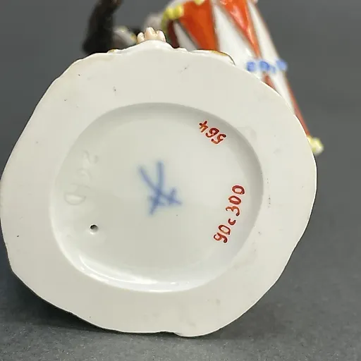 Статуэтка "Обезьяна барабанщик" №14 в серии обезьяний оркестр 2012 г Германия - View 6