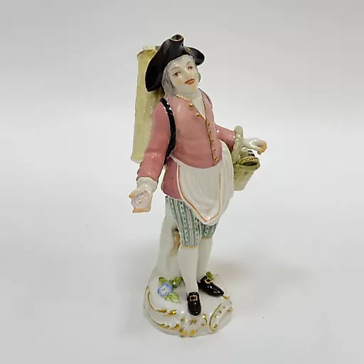 Фигурка "Торговец устрицами "из серии" Крики Парижа " 1950г - View 3