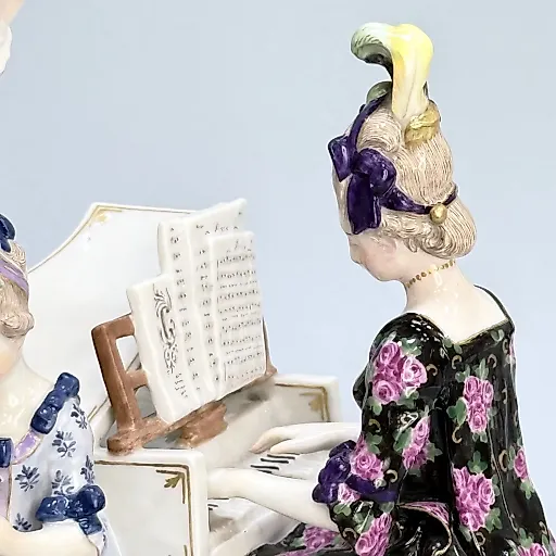 Скульптурная группа "Домашний концерт" Германия 1903 г - View 8