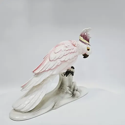 Фаянсовая фигурка попугай Тюрингия - View 4