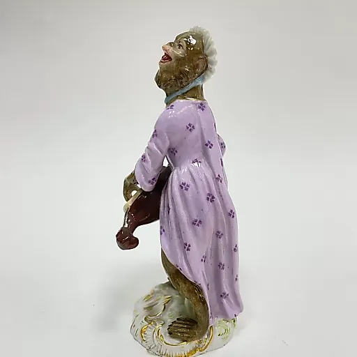 Обезьяна с Харди Гарди 1880 гг - View 2