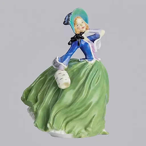 Фарфоровая статуэтка «Autumn breezes» - View 2