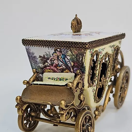 Статуэтка Карета в стиле рококо конец 19 века - View 5