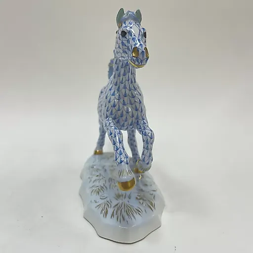 Фигурка Лошадь на постаменте Herend 1980 гг - View 5