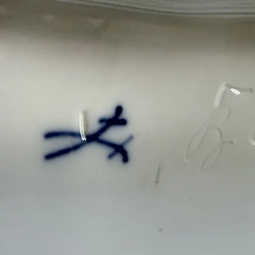 Скульптурная группа Боевые саблевидные антилопы модель Knauff Schwerter дизайн Otto Pilz 1912 Германия - View 10