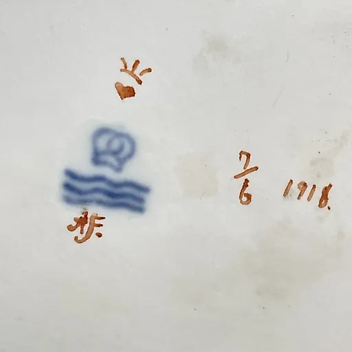 Уникальная статуэтка Печаль Герхарда Хеннинга 1918 г Дания - View 7