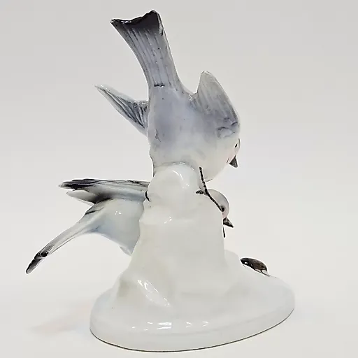 Статуэтка Две птицы клюющие жука Carl Scheidig - View 4