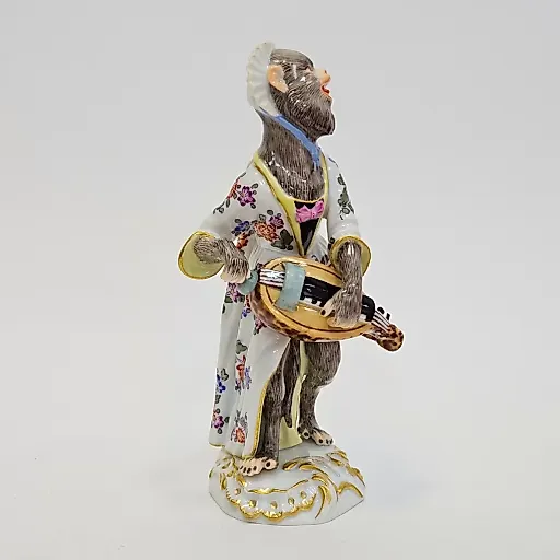 Статуэтка обезьяна с мандолиной - View 5