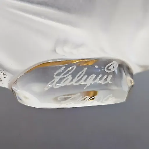 Хрустальная рыбка с позолоченным плавником - View 17