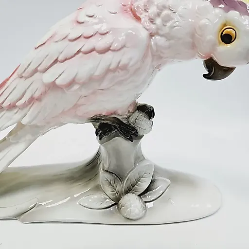 Фаянсовая фигурка попугай Тюрингия - View 6