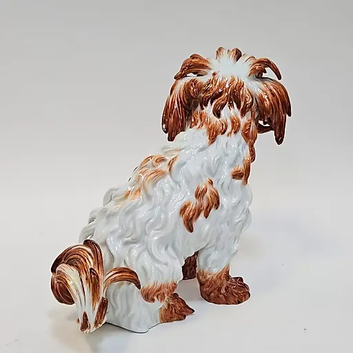 Фигурка Болонка 1924-34г модель Иогана Иоахима Кендлера - View 5