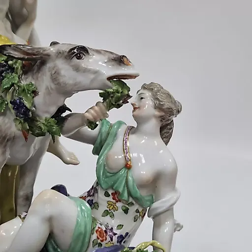 Скульптура "Силенус верхом на осле с вакханкой" 1900-20е гг - View 7