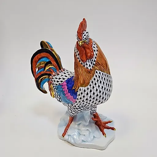 Фигурка Петух Херенд Венрия - View 7