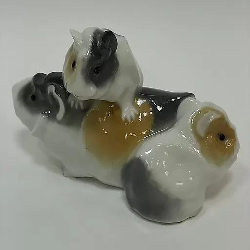 Фигурка "Морская свинка с двумя детенышами" KPM 1911г - View 3