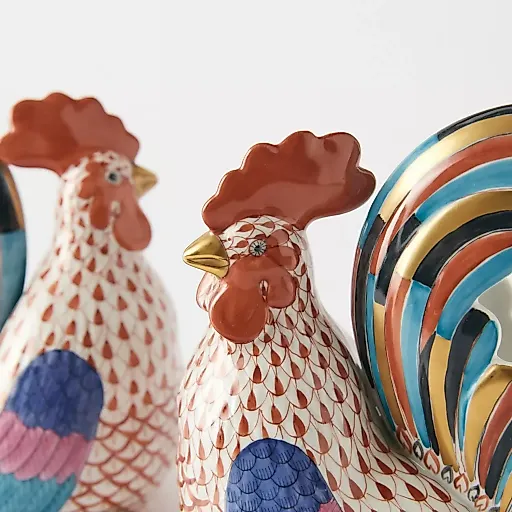 Коллекционная фарфоровая статуэтка "Петух" - View 3