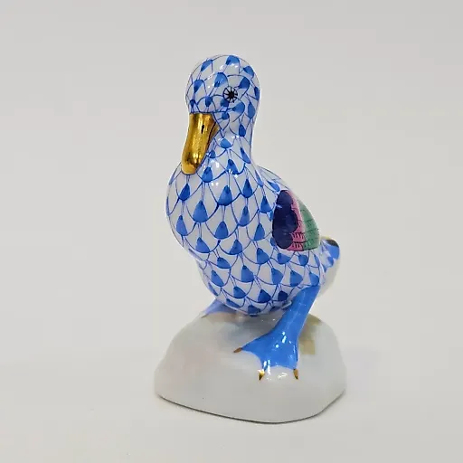 Статуэтка утка синяя - View 4
