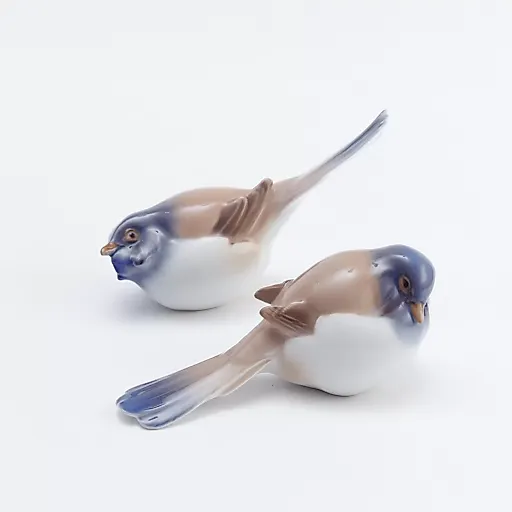 Две винтажные статуэтки "Оптимист и Пессимист" - View 2