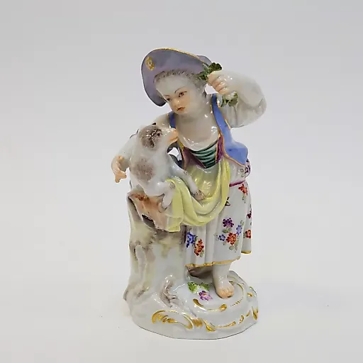 Статуэтка Девочка с ягненком 1934-1942 гг - View 5