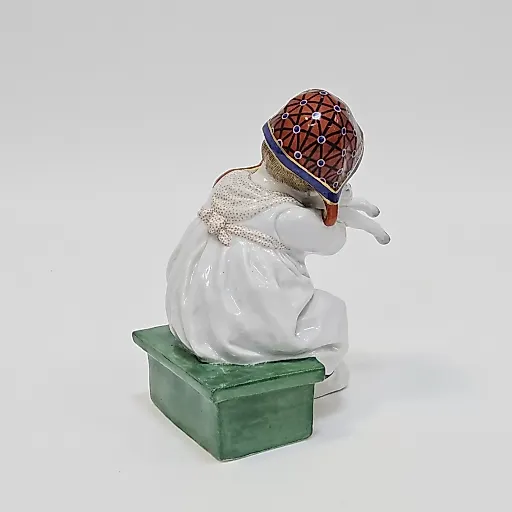 Фигурка «Девочка с котенком» 1924-34гг - View 5