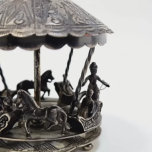 Карусель серебро 91,5гр - View 6