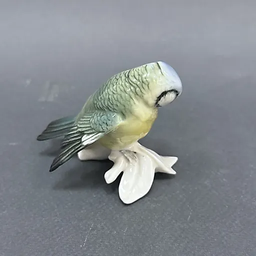 Фарфоровая статуэтка "Синица-лазоревка" - View 3