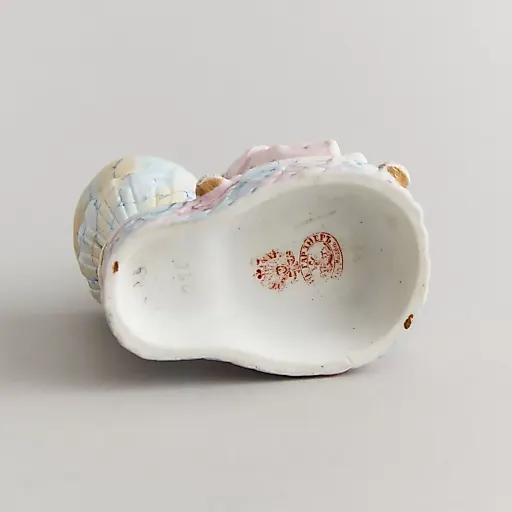 Коллекционная редкая скульптурная композиция «Китаянка с веером» - View 7