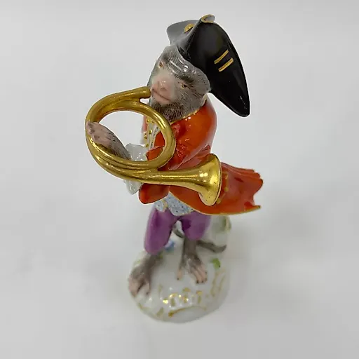 Фигурка "Обезьяна с валторной" 1765г - View 6