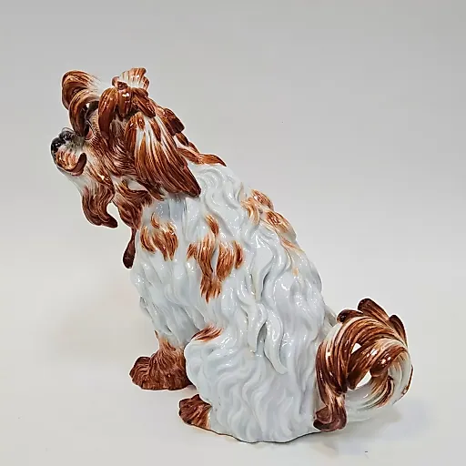 Фигурка Болонка 1924-34г модель Иогана Иоахима Кендлера - View 6