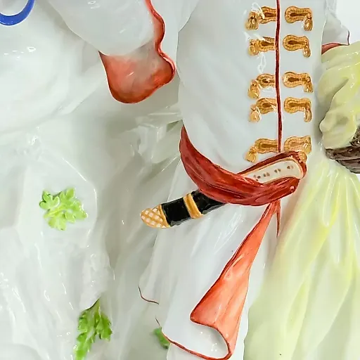 Статуэтка Мавр с конём по модели И.И. Кендлера Майсен Германия - View 8