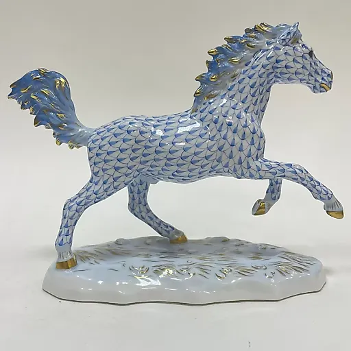 Фигурка Лошадь на постаменте Herend 1980 гг - View 2